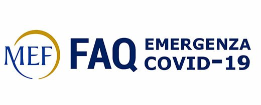 MEF - FAQ EMERGENZA COVID-19